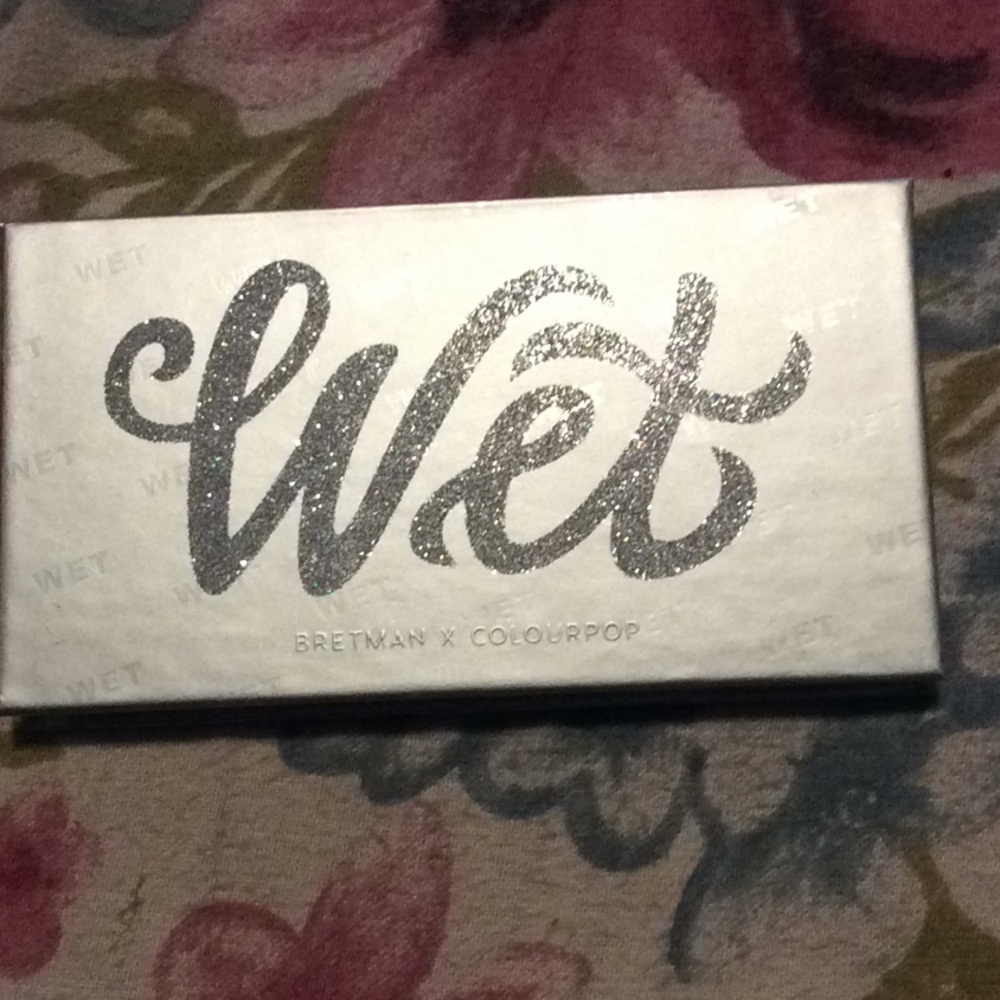 Bretman x colourpop WET eyeshadow palette
